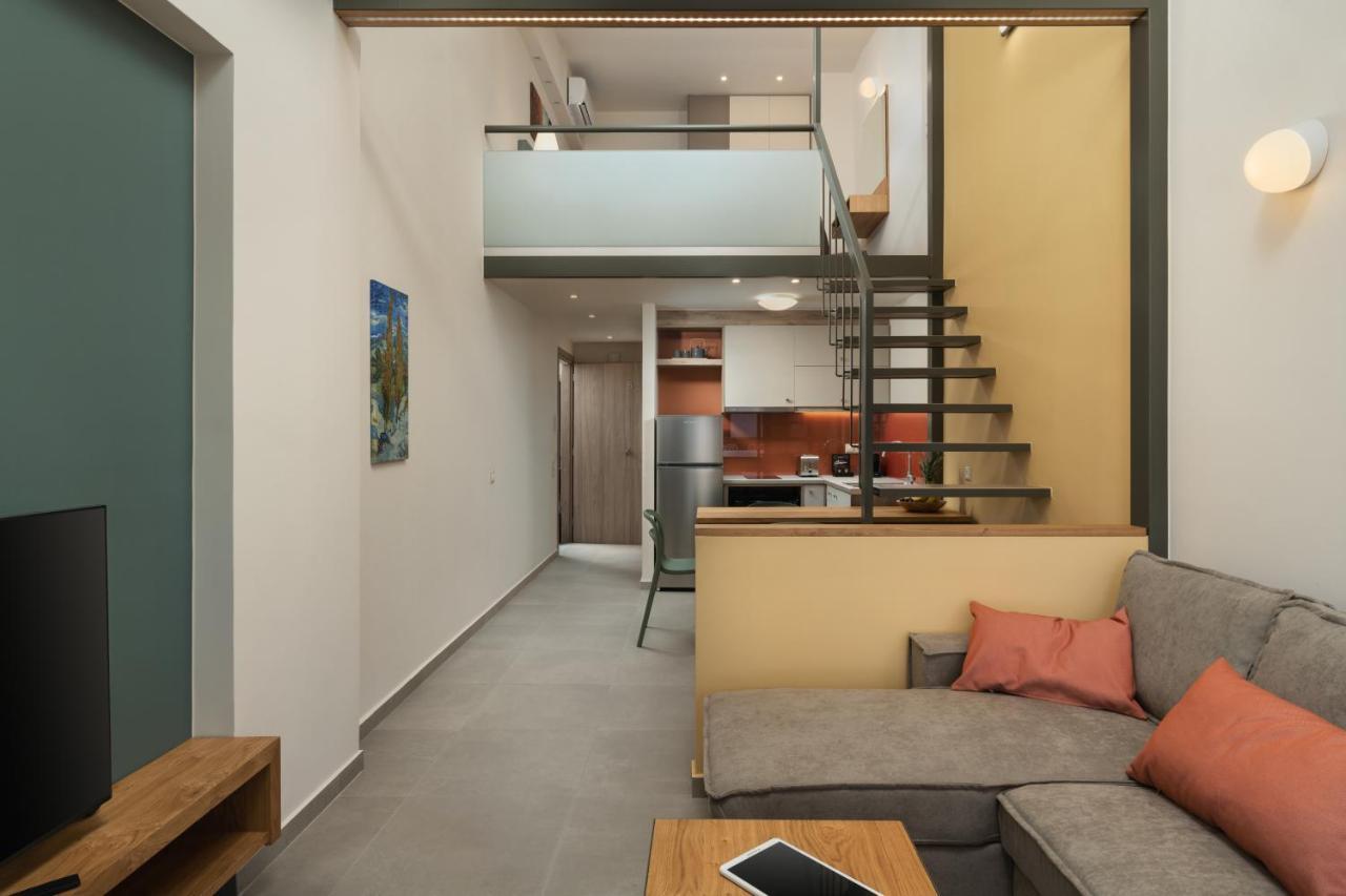 חאניה Dimitra Central Apts מראה חיצוני תמונה