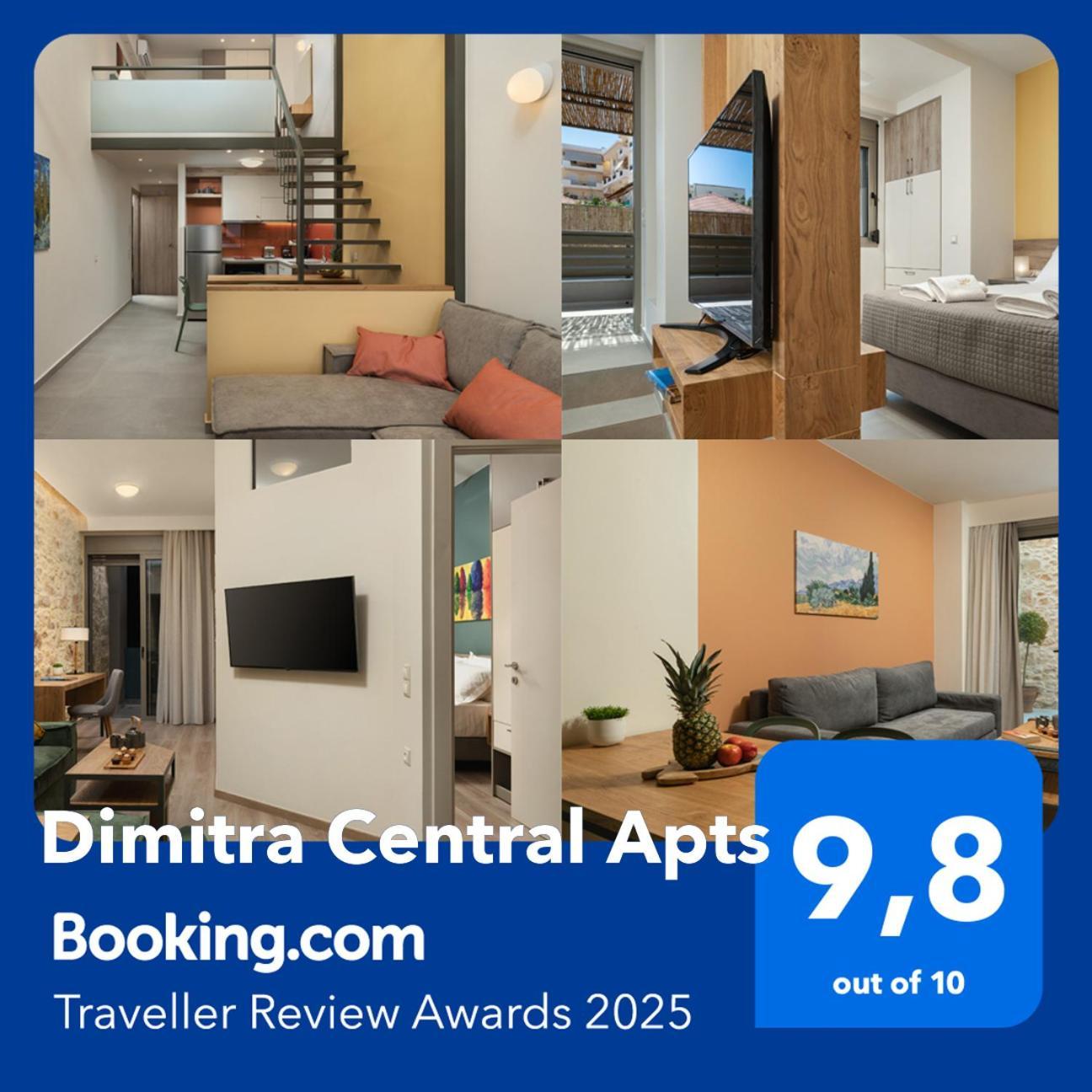 חאניה Dimitra Central Apts מראה חיצוני תמונה